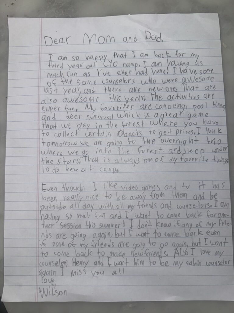 Wilson Morris, age 10