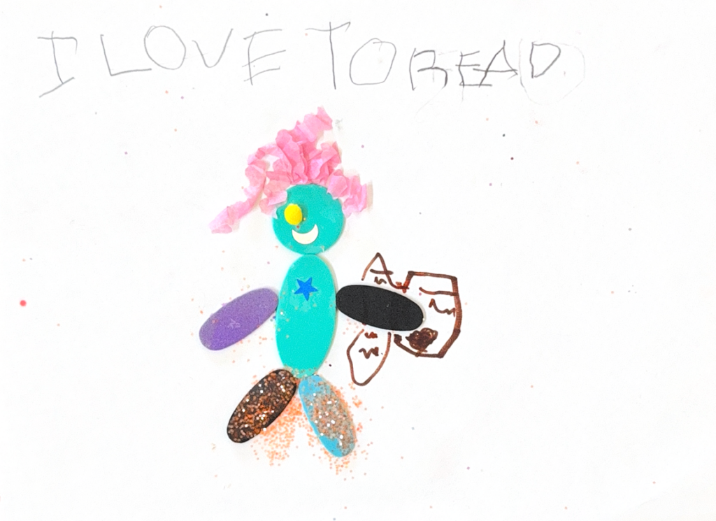 “I love to read.”